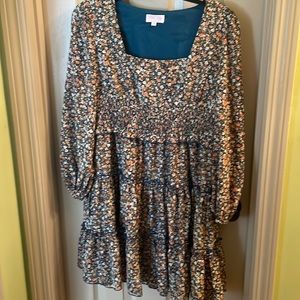 Dress- tiered ruffle